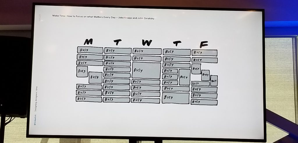 Presentation on the work of designers at Web à Québec 2019