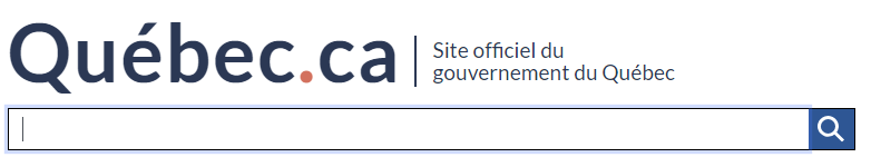 Presentation of the Québec.ca website at Web à Québec 2019